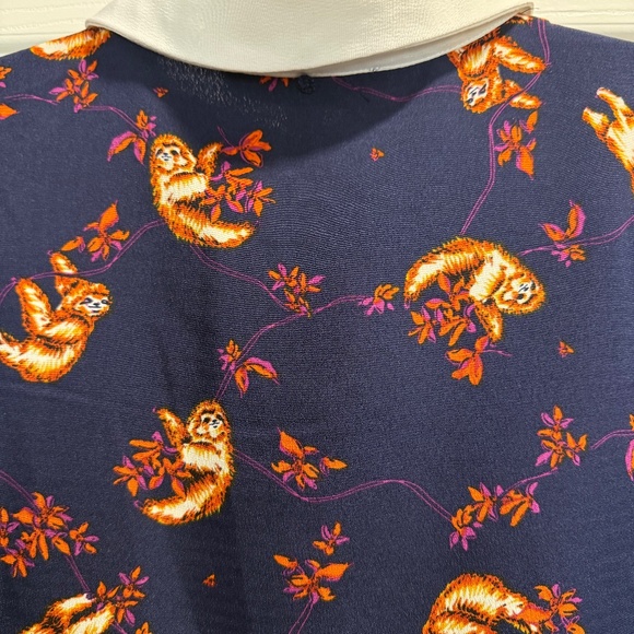 SOLD—NWOT Modcloth Sloth Swing Blouse-Size L - Picture 5 of 10